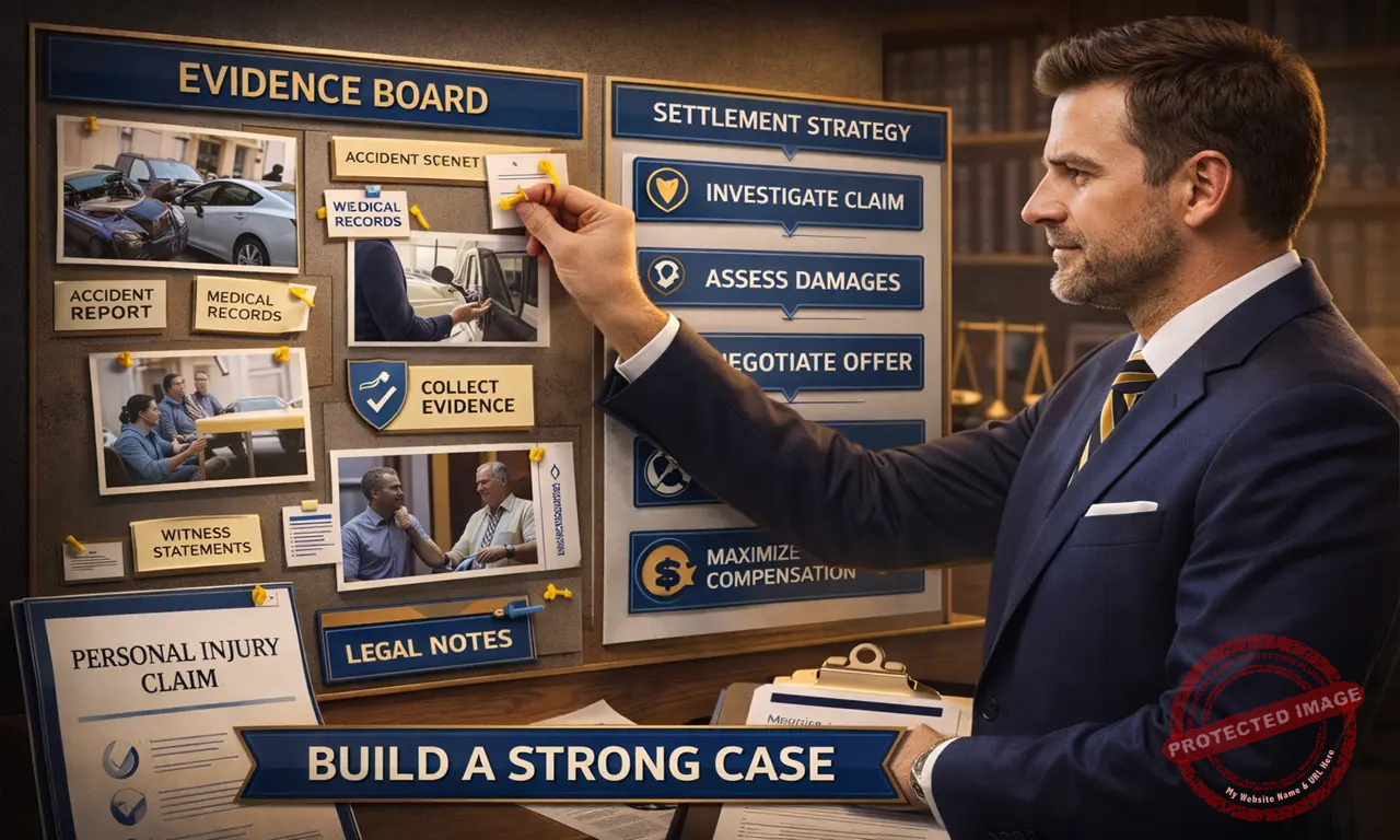 How an injury compensation attorney builds a strong personal injury claim