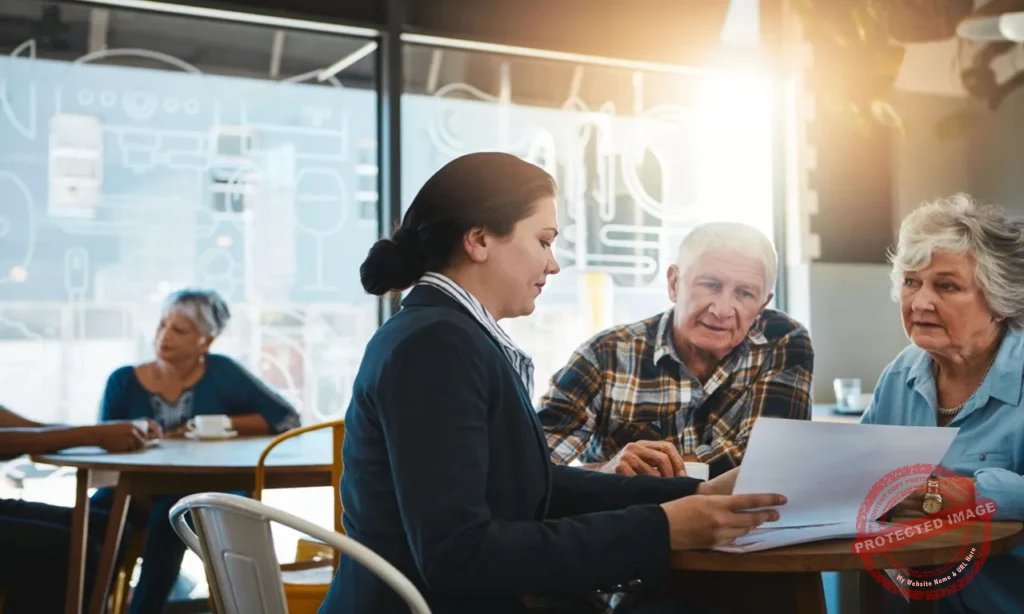 Estate tax lawyer reviewing inheritance planning and tax documents